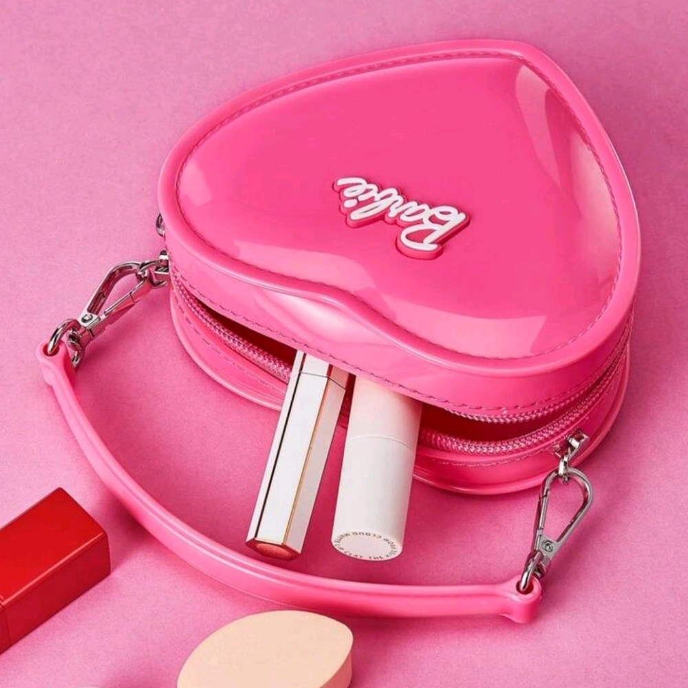 Barbie × Miniso Barbie Series Small Jelly Heart Bag With Detachable Strap - Picture 11 of 15